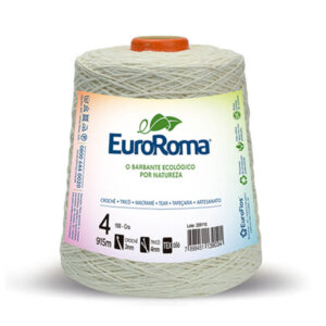 Barbante Euroroma Cru nº4 600g